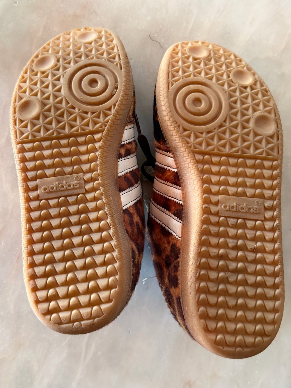 ADIDAS x Wales Bonner Samba Leopard Print Pony hair sneakers F/W 2023 M8/W9.5 - Picture 14 of 16